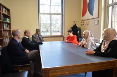 Picture 2 - UPM Delegation meeting with Prof Jo Fox,  Dean,  SAS.jpeg